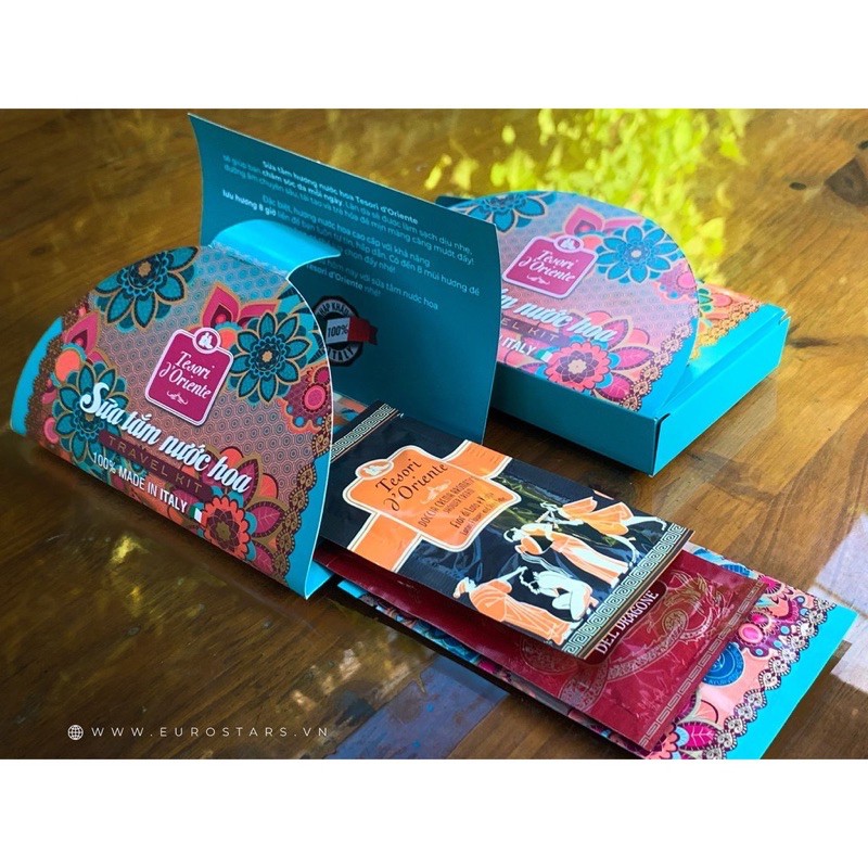 Sữa tắm nước hoa xích Tesori D'Oriente Italia gói 7ml | BigBuy360 - bigbuy360.vn