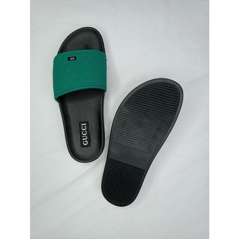 Dép nam quai ngang quai hậu đẹp phong cách ulzzang, Dép lê nam đế cao su thời trang cao cấp êm chân GC1