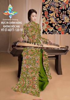 Bst vải áo dài Hoa văn độc đáo 🌼