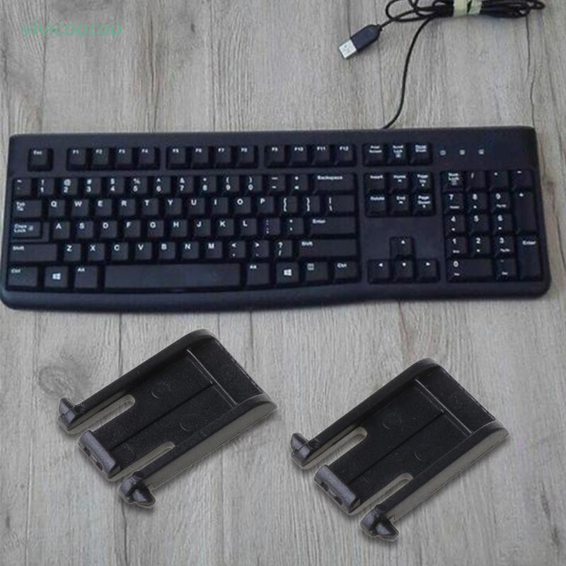 VIVI   2Pcs Keyboard Bracket Leg Stand for logitech K120 Keyboard Repair Parts