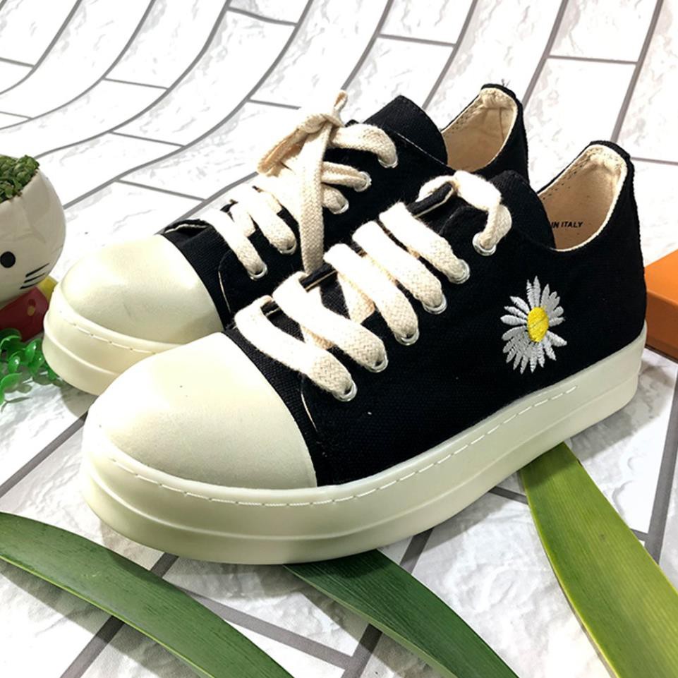 Giày 𝐑𝐢𝐜𝐤 𝐎𝐰𝐞𝐧 ⚡️𝐅𝐑𝐄𝐄 𝐒𝐇𝐈𝐏⚡️ Giày RO hoa cúc chữ nam nữ hàng cao cấp full box bill | BigBuy360 - bigbuy360.vn