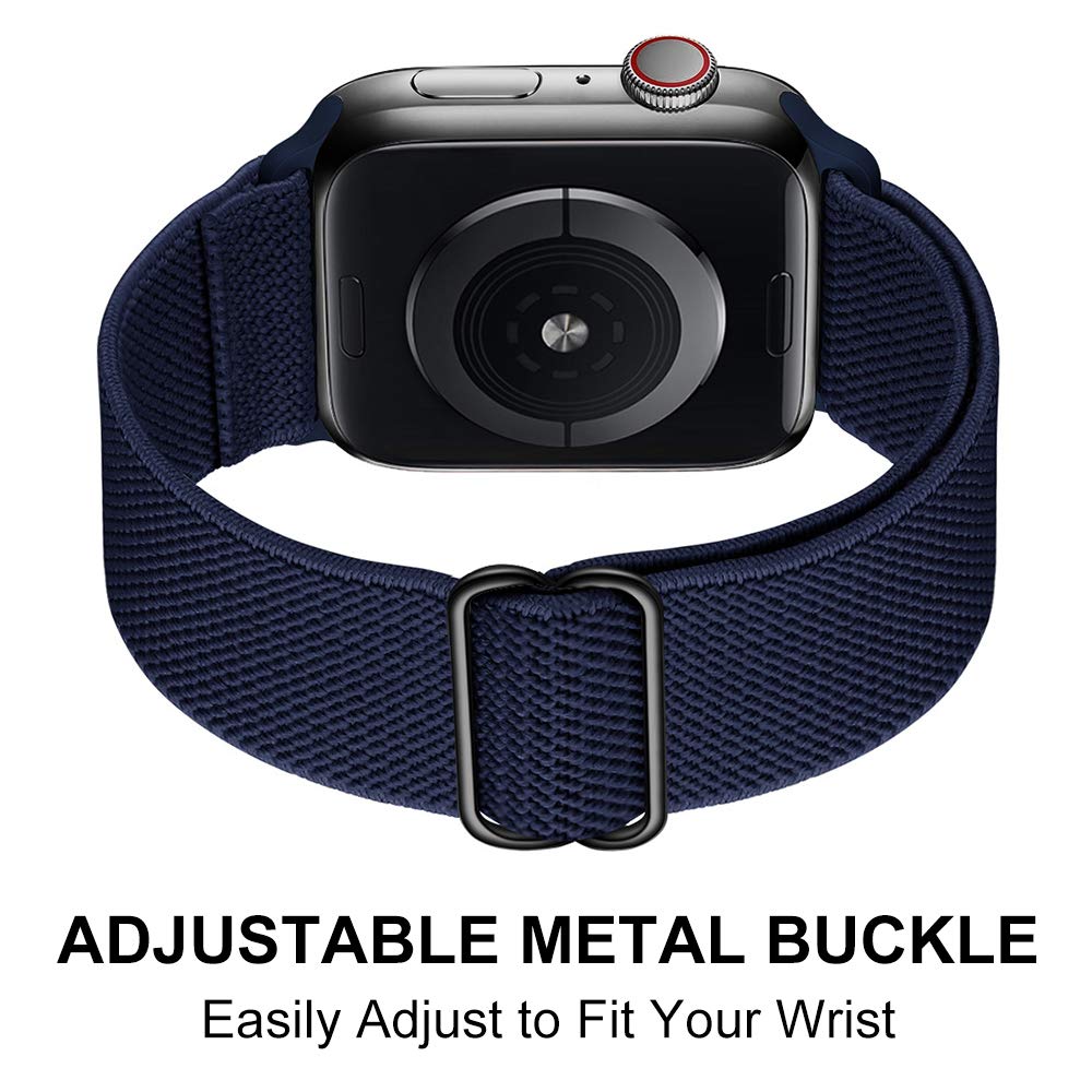 Dây đeo đồng hồ bằng nylon thích hợp cho Apple Watch Ultla Series 8 7 6 5 4 3 2 1 SE iWatch 38mm 40mm 42mm 44mm 41mm 45mm 49mm