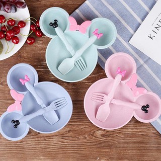 Bát ăn dặm nhựa lúa mạch cho bé