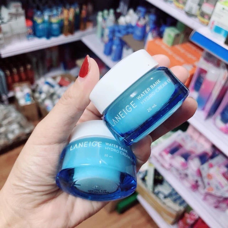 [ Chính Hãng] Kem Dưỡng Ẩm Laneige Water Bank Hydro cream ex mẫu mới 2021 20ml