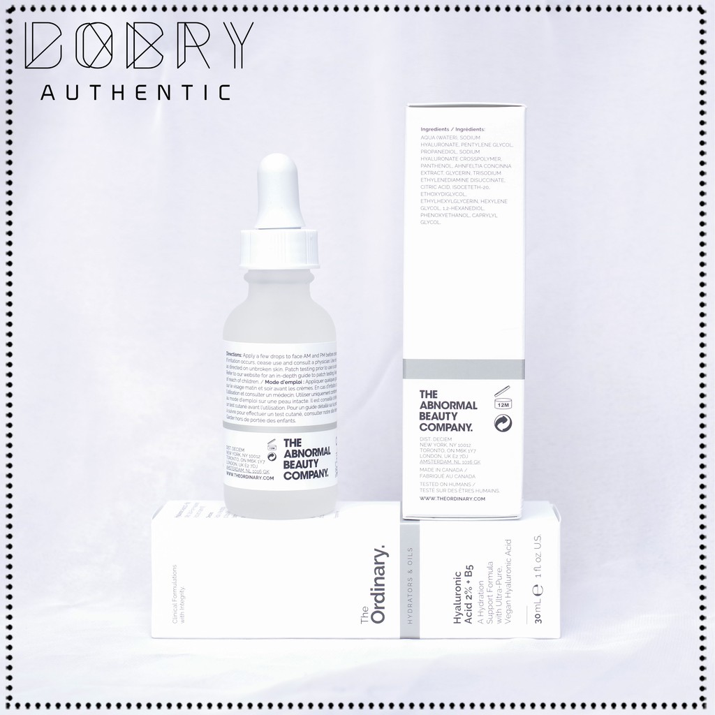 Tinh Chất Cấp Nước, Phục Hồi Da The Ordinary Hyaluronic Acid 2% + B5 30ml | BigBuy360 - bigbuy360.vn
