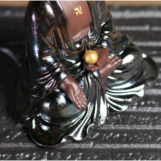 Tượng phật như lai tự tại- tượng phật trang trí xe ô tô - Đồ trang trí thủ công mỹ nghệ