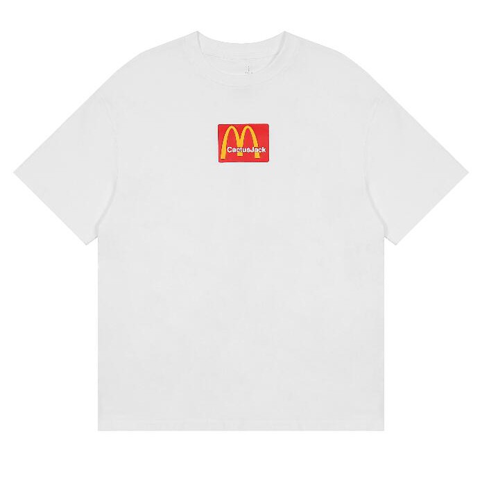 Áo thun cotton ngắn tay hình cây xương rồng thời trang unisex