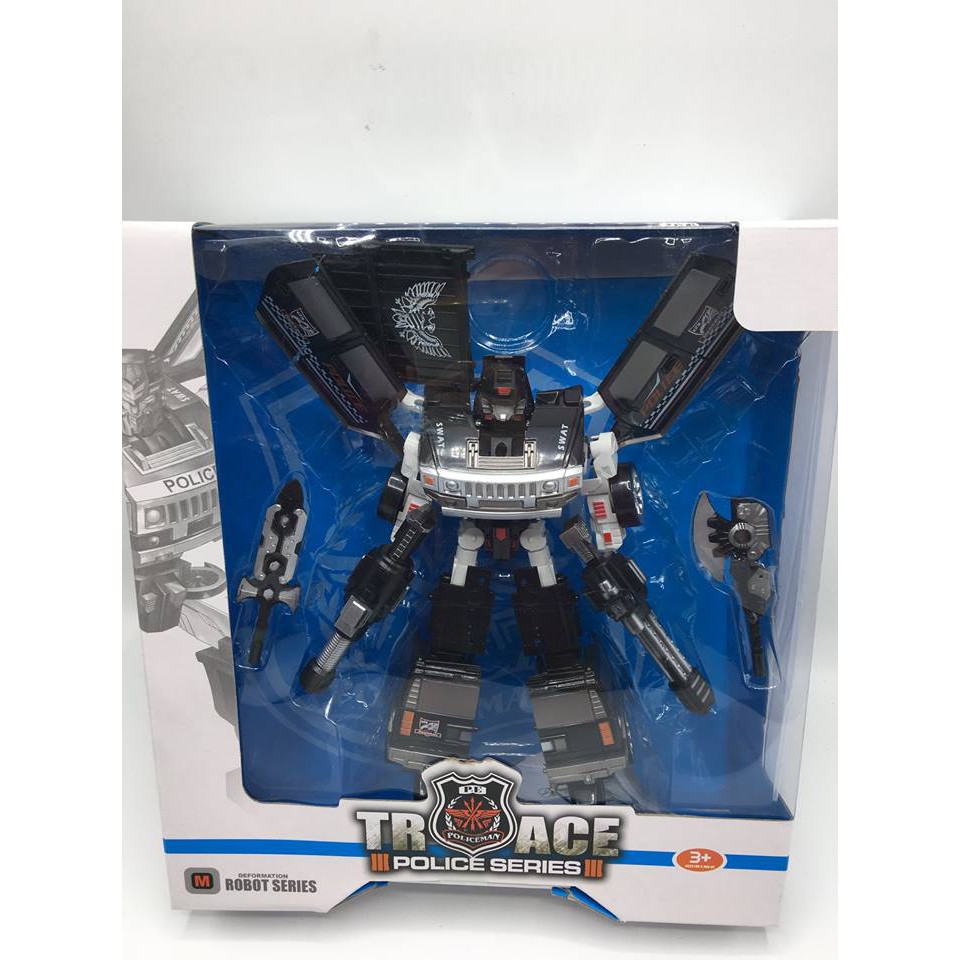 ĐỒ CHƠI RÔ BỐT LẮP RÁP TRANSFORMERS POLICEMAN