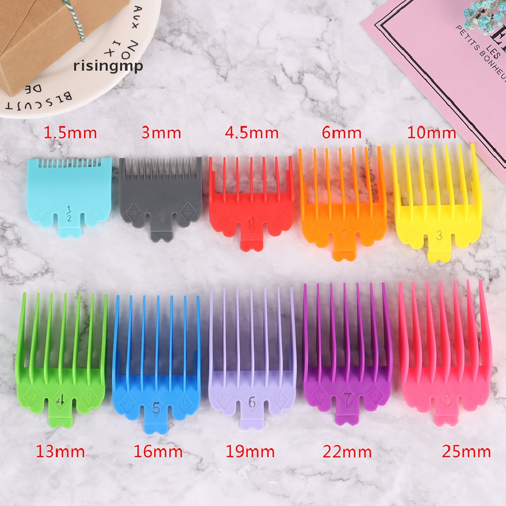 Bộ 10 Lược Cắt Tóc Chuyên Dụng Cho Tiệm Cắt Tóc ♨Trên đó