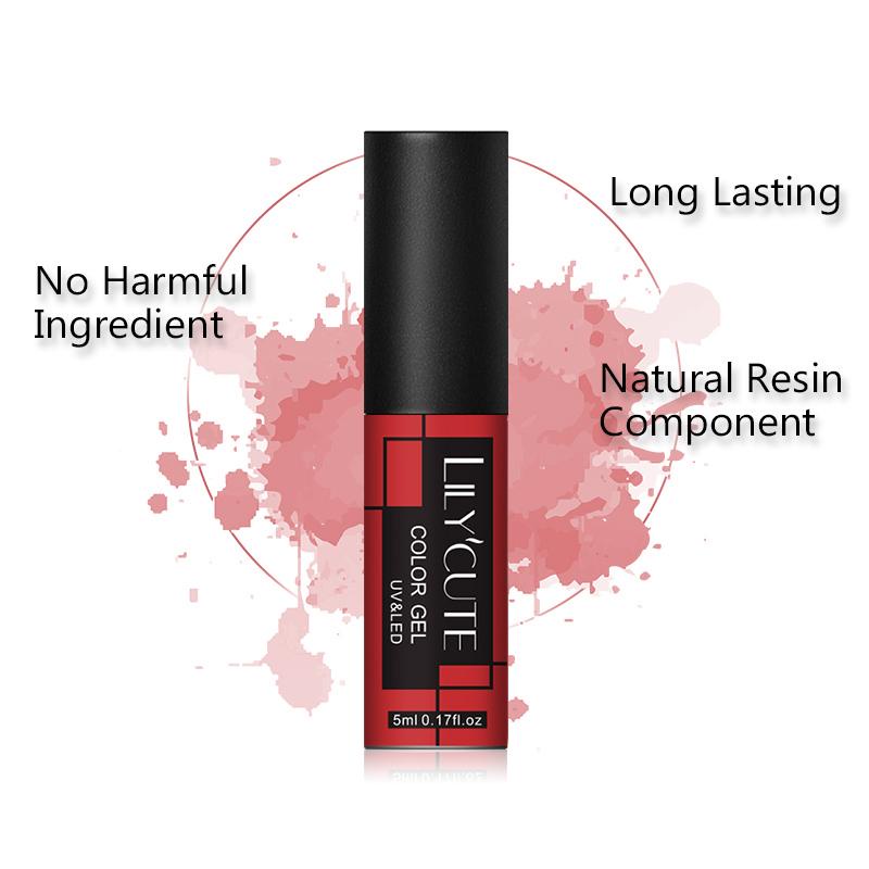 BORN PRETTY Lọ sơn móng tay dạng gel 5ml cao cấp