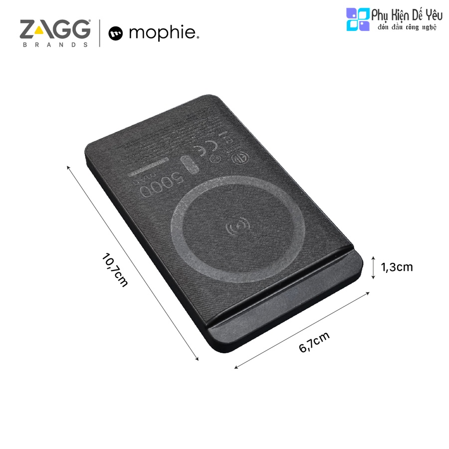 Pin sạc dự phòng không dây Mophie snap+ juice pack mini V2 5,000mAh