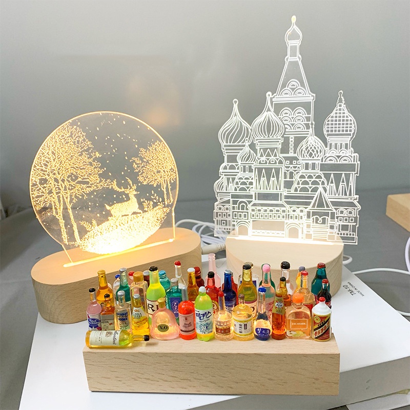 Đèn led DIY Mini Bar đẹp trang trí phòng ngủ, bàn làm việc chill