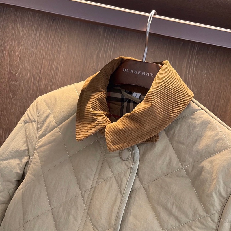 Áo khoác nữ phong cách vintage thương hiệu thời trang cao cấp Burberry