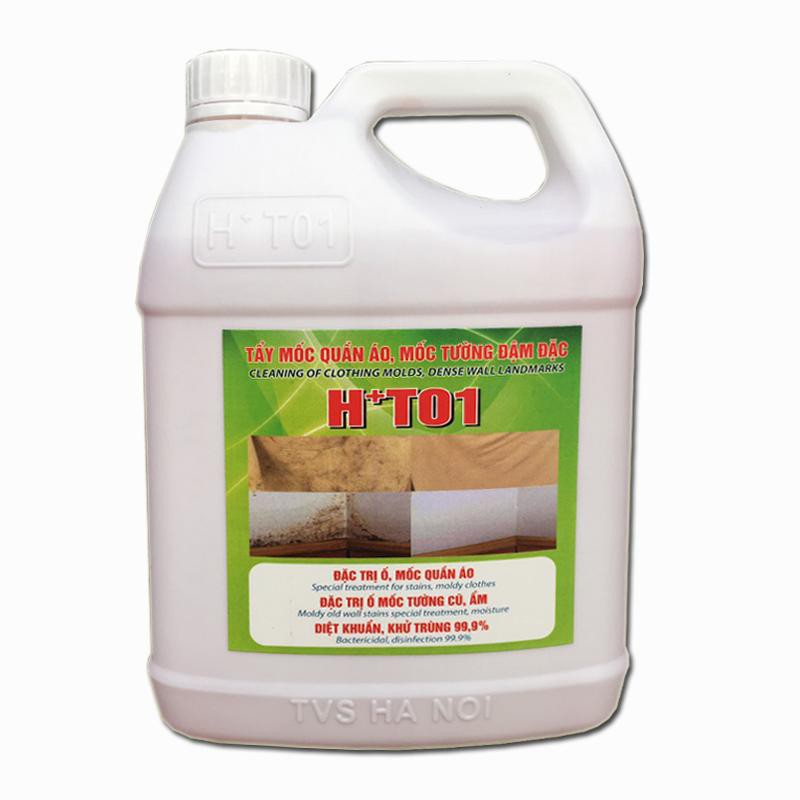 Tẩy mốc tường, quần áo SIÊU ĐẬM ĐẶC HT01 5 lít