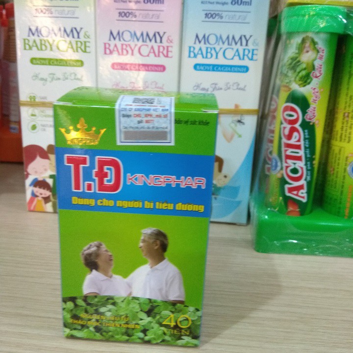 Thuoc uống dành cho người đái tháo đường T.Đ KINGPHAR-Nguyên liệu từ thảo mộc thiên nhiên