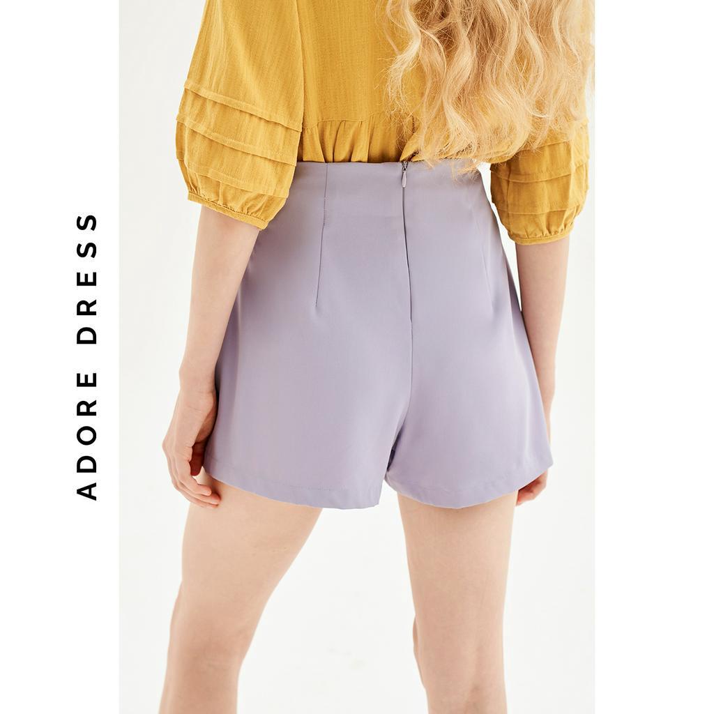 Quần Skorts tuytsy trơn khuy to 3 màu 313SK4006 ADORE DRESS