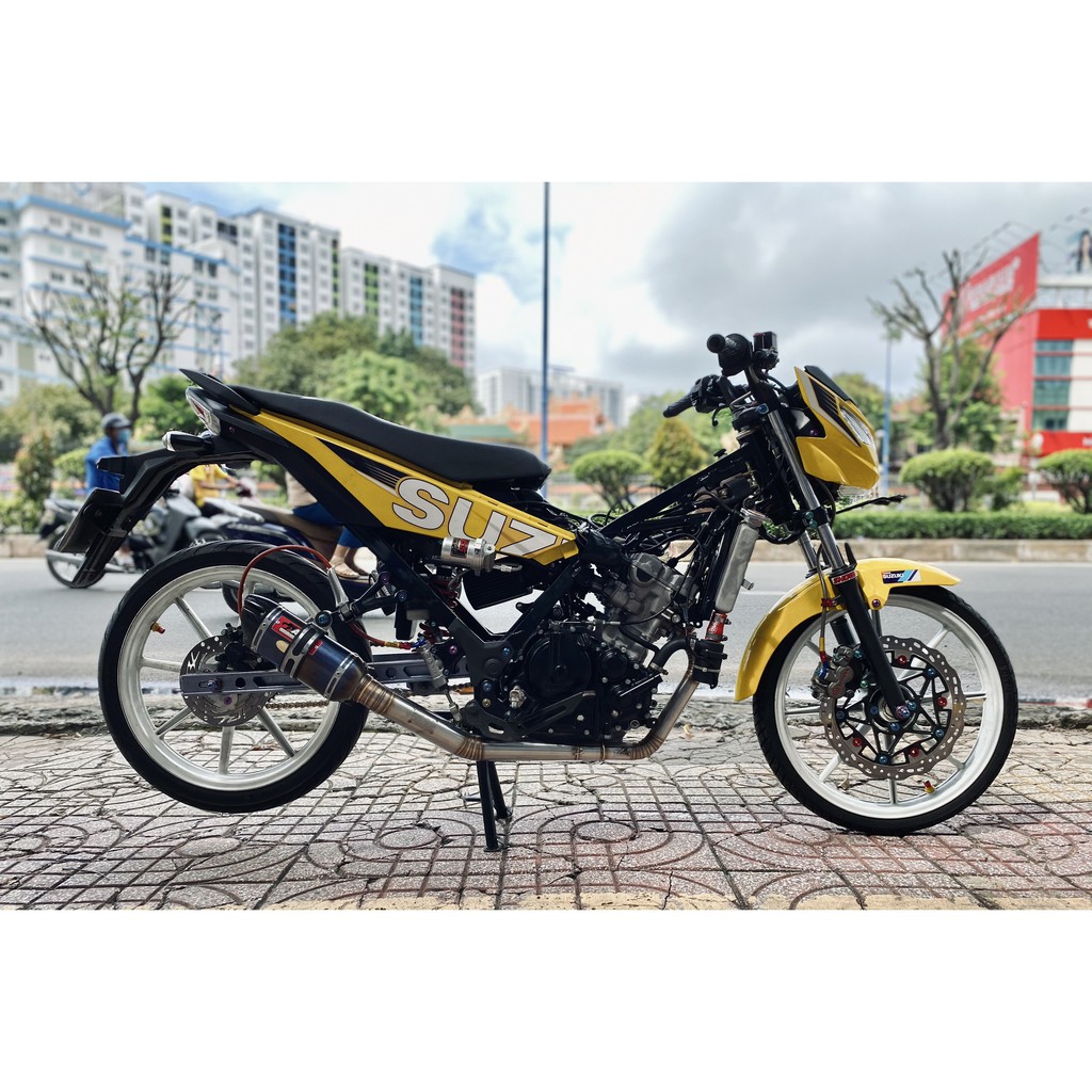 Cổ pô WRX K200 size 35-51 cho Satria Raider Fi