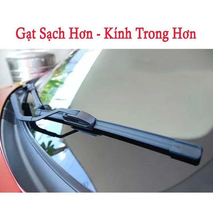 Cặp 2 gạt mưa Silicon Bosc xe Toyota Vios 2007 đến 2021 Loại Xương Mềm- giá 2 cái