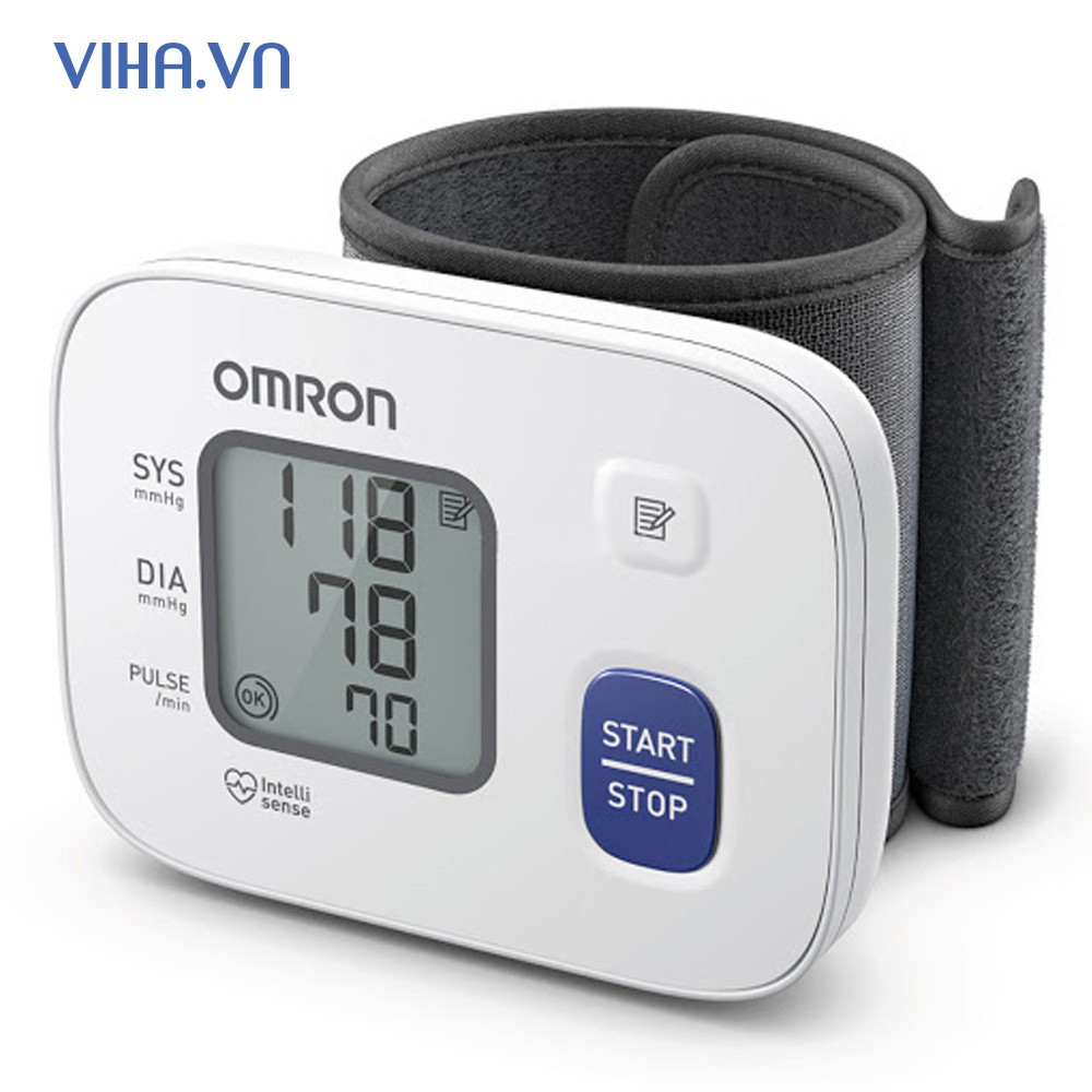 ✅ [Chính Hãng DKSH] Máy Đo Huyết Áp Cổ Tay: Omron HEM-6161 - VT0010