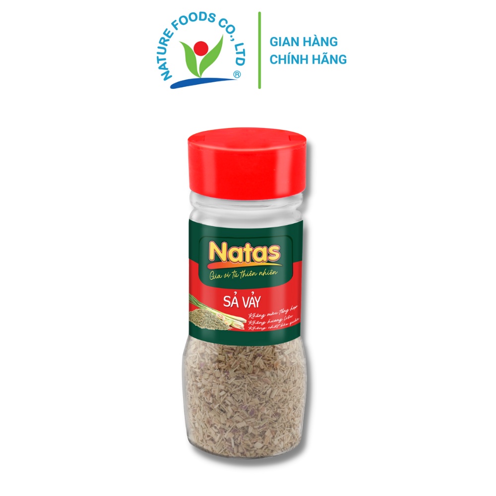 Sả vảy Natas Hũ 40g - Gia vị nấu ăn chế biến thực phẩm
