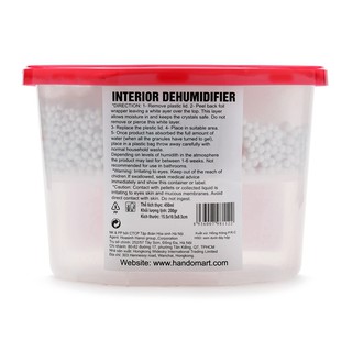 Bình hút ẩm Hando 450ml (Xanh - Hồng)