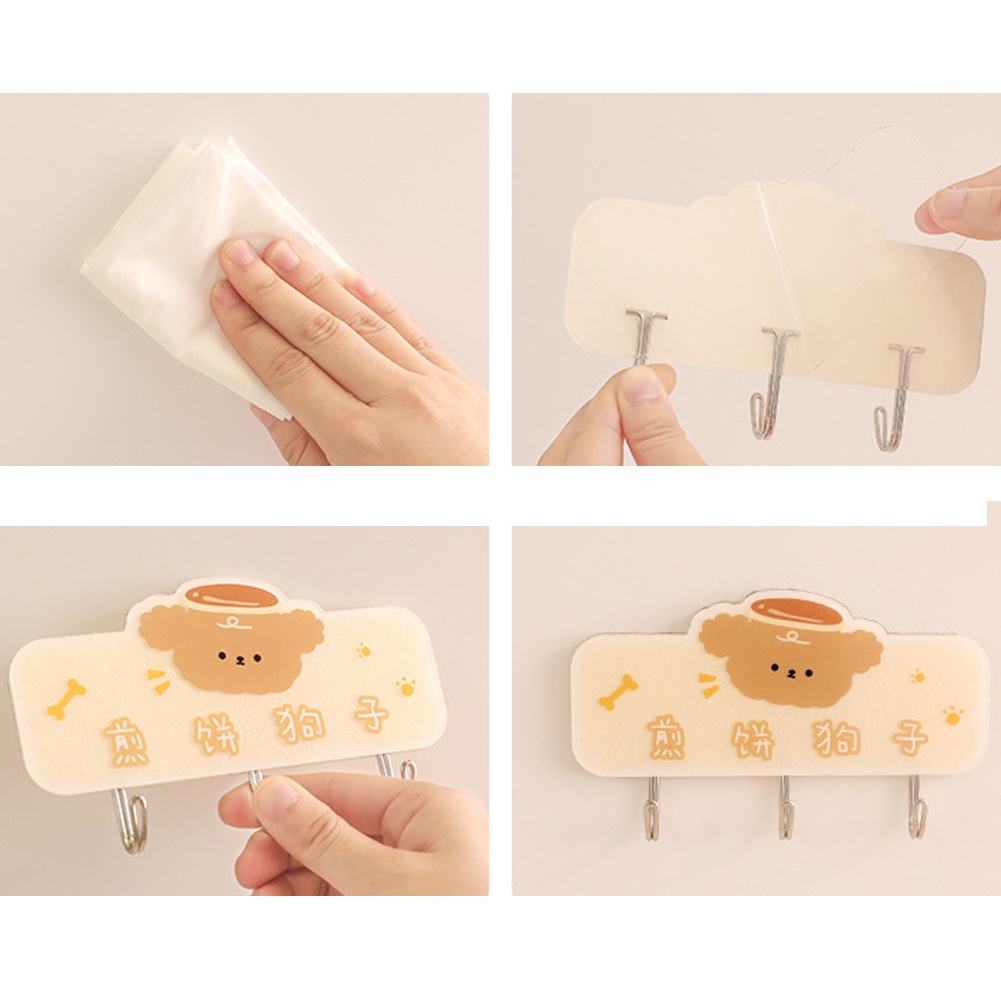 Móc Dán Tường Không Cần Khoan Đa Năng Tiện Dụng