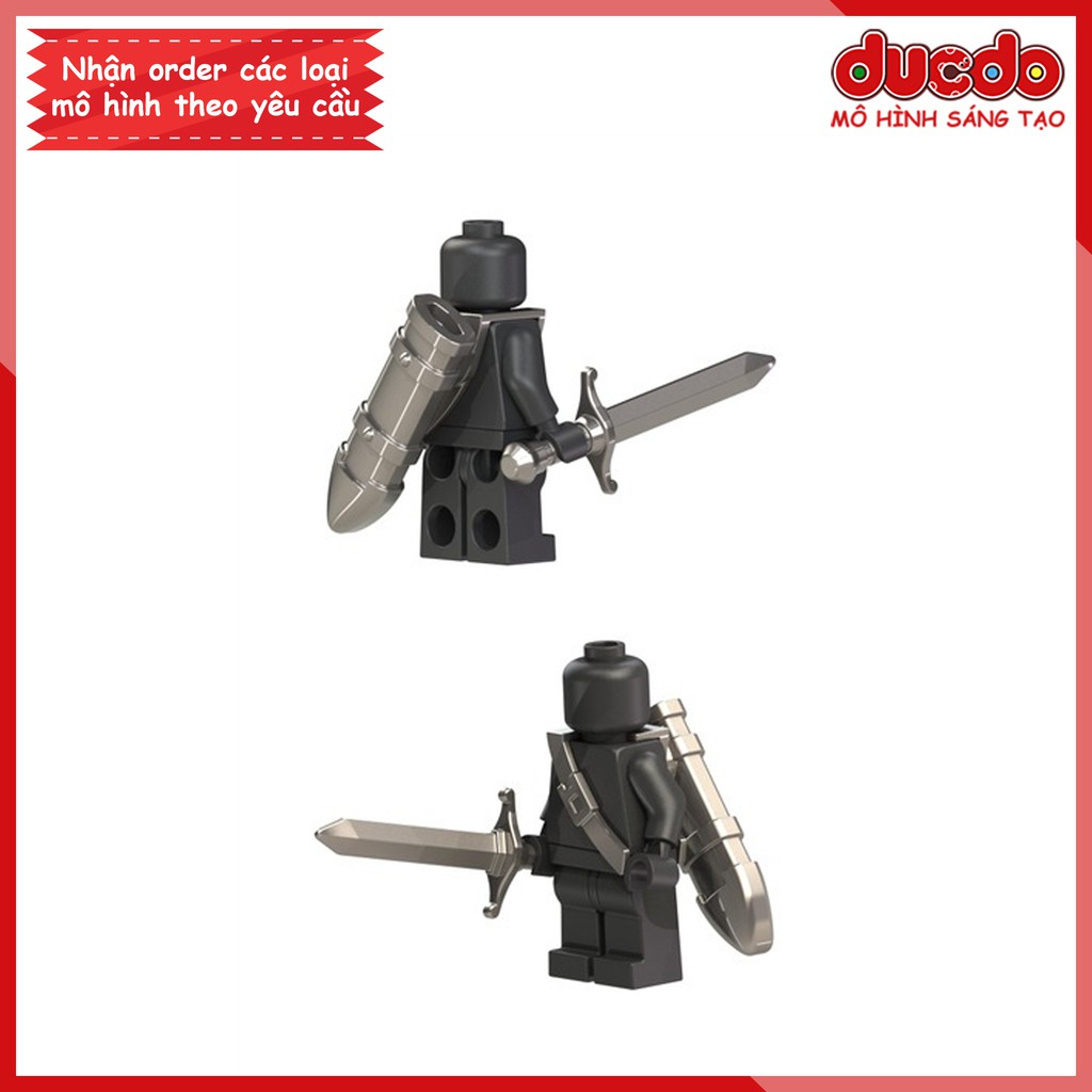 Combo kiếm + bao kiếm cho lính - Đồ chơi Lắp ghép Xếp hình Mô hình Mini Minifigures Army MOC
