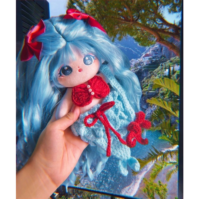 Set nàng tiên cá cho doll 10,15,20cm