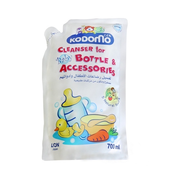 Nước Rửa Bình Sữa Và Đồ Dùng Kodomo  700ml - 750ml Cho Bé