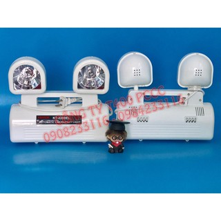 Đèn sạc chiếu sáng khẩn cấp Kentom KT-2200EL (ánh sáng vàng)