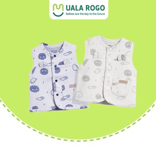 Áo ghile nỉ họa tiết đồng hồ cho bé Uala rogo mã UR3817