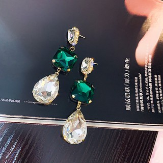 Bông Tai Bạc 925 Hình Giọt Nước Cổ Điển