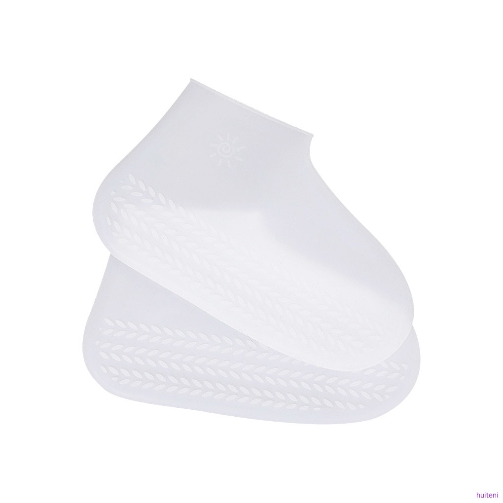Vỏ Bọc Giày Đi Mưa Bằng Silicone Chống Trượt Chống Thấm Nước Tiện Dụng