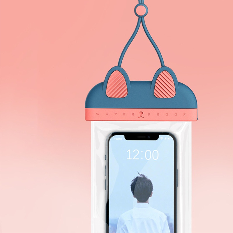 Túi Đựng Điện Thoại Trong Suốt Chống Thấm Nước IPX8 Bền Bỉ Tiện Dụng Khi Đi Bơi