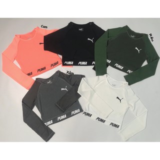 CROPTOP TAY DÀI PHỐI LƯỚI SIÊU XỊN XÒ