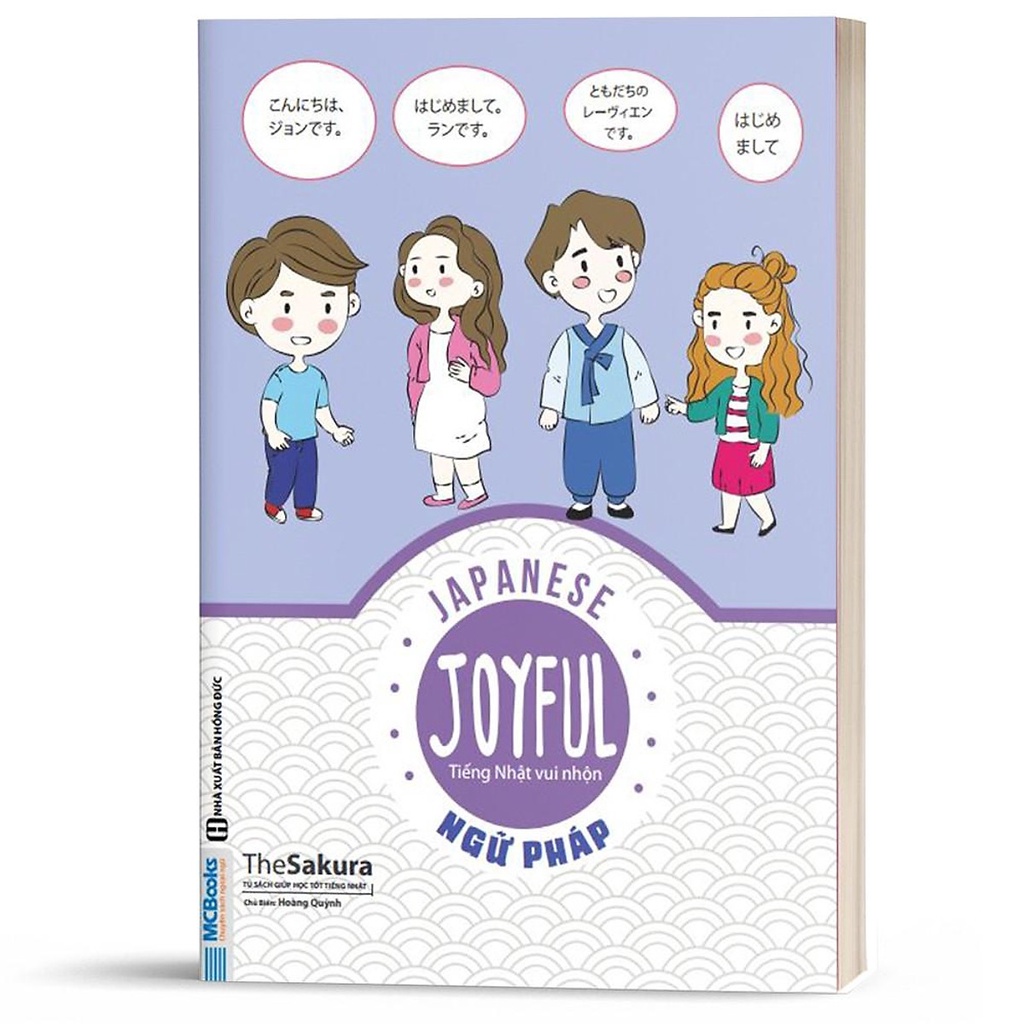 Sách - Joyful Japanese Grammar - Tiếng Nhật Vui Nhộn Phần Ngữ Pháp - Cho Người Tự Học Cấp Tốc