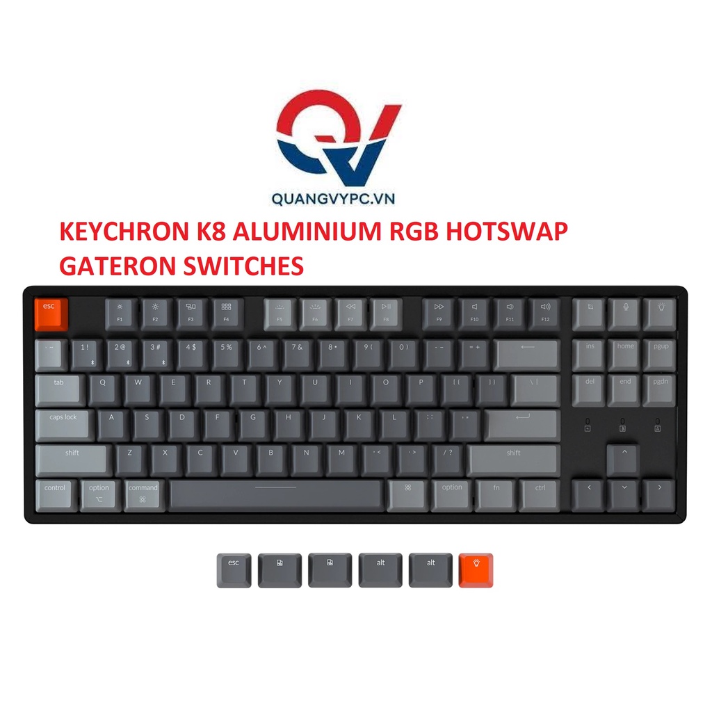 Bàn phím cơ Keychron K8  CHÍNH HÃNG