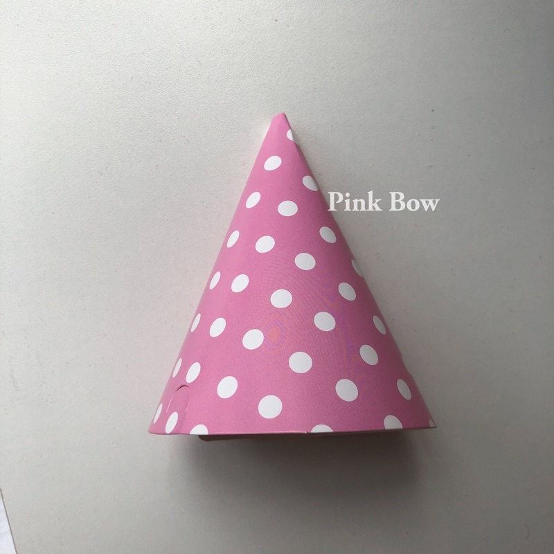 Nón sinh nhật giấy có dây đeo đủ kiểu và màu đẹp