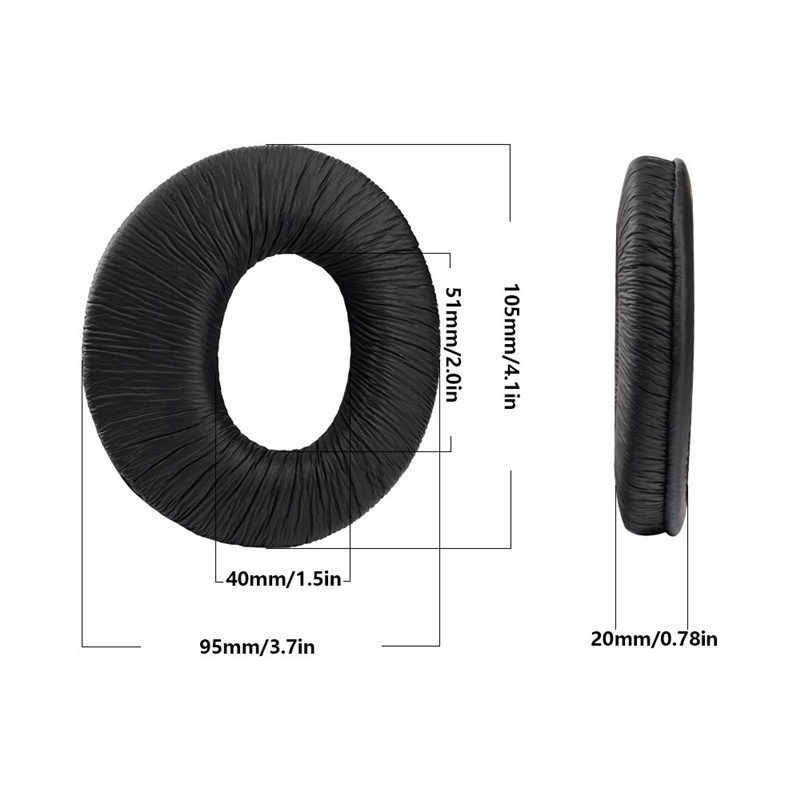 Cặp Mút Đệm Tai Nghe Thay Thế Cho sony mdr-rf970r 960r rf925r rf985r rf860f rf865r