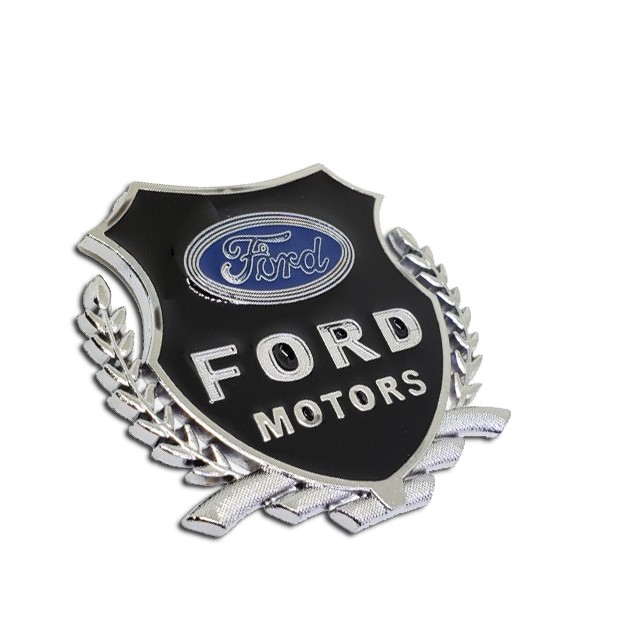BỘ 2 TEM KIM LOẠI CHỮ FORD