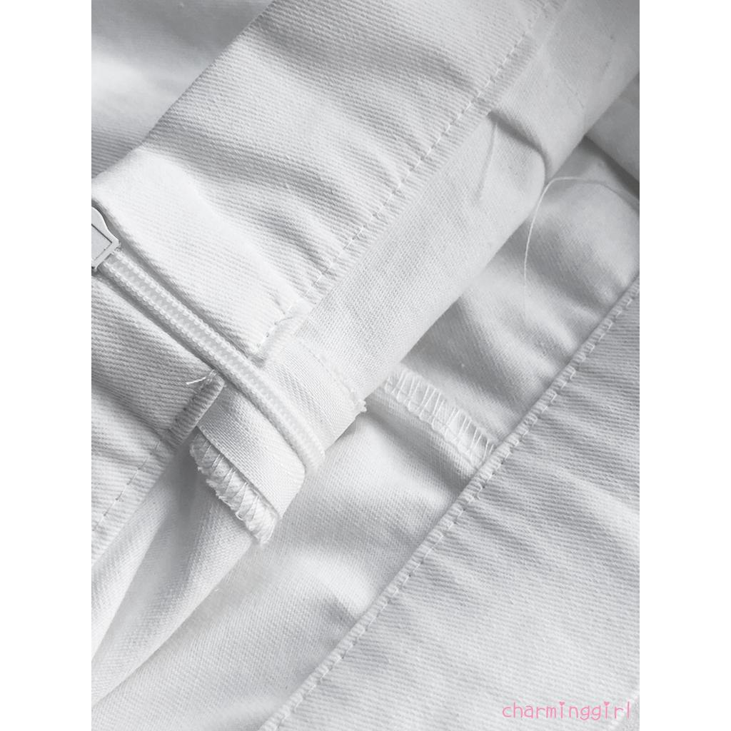 Chân Váy Lưng Cao Xếp Ly Thời Trang Dành Cho Nữ