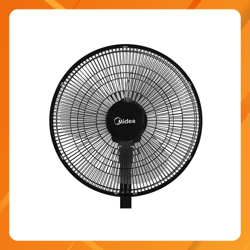Quạt điện cây đứng lửng Midea FS40-18CB . Hàng Sẵn Màu Đen. HÀNG CHÍNH HÃNG BẢO HÀNH 12 THÁNG