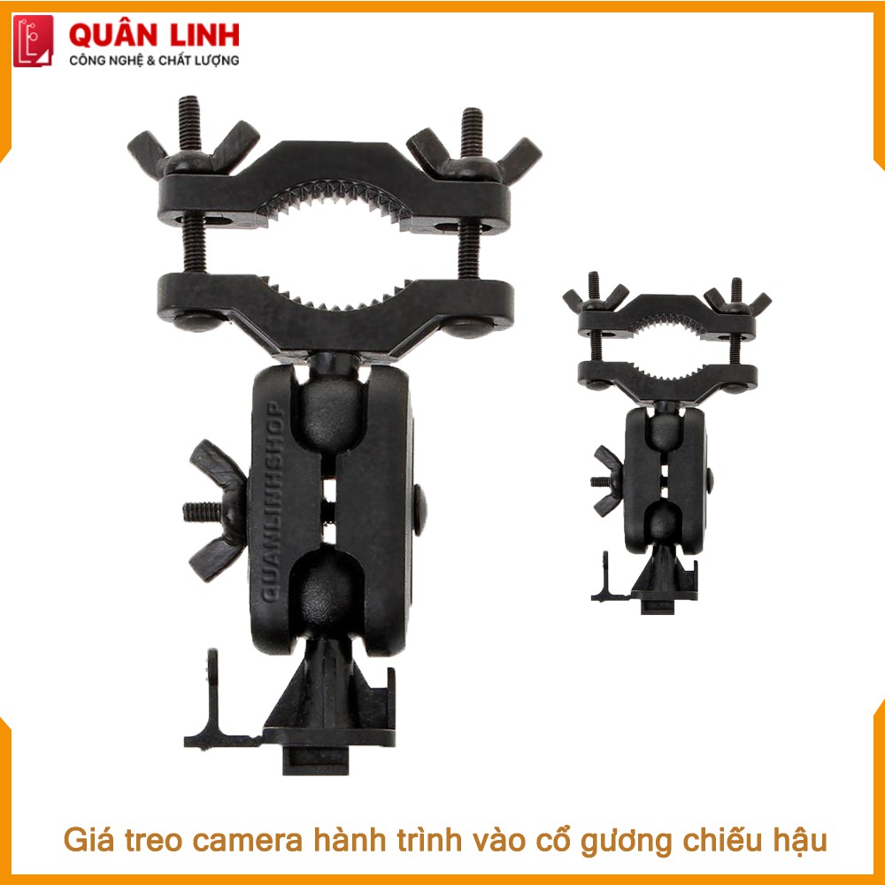 Giá treo Camera hành trình lên cổ gương chiếu hậu cho ô tô.... sử dụng đa năng