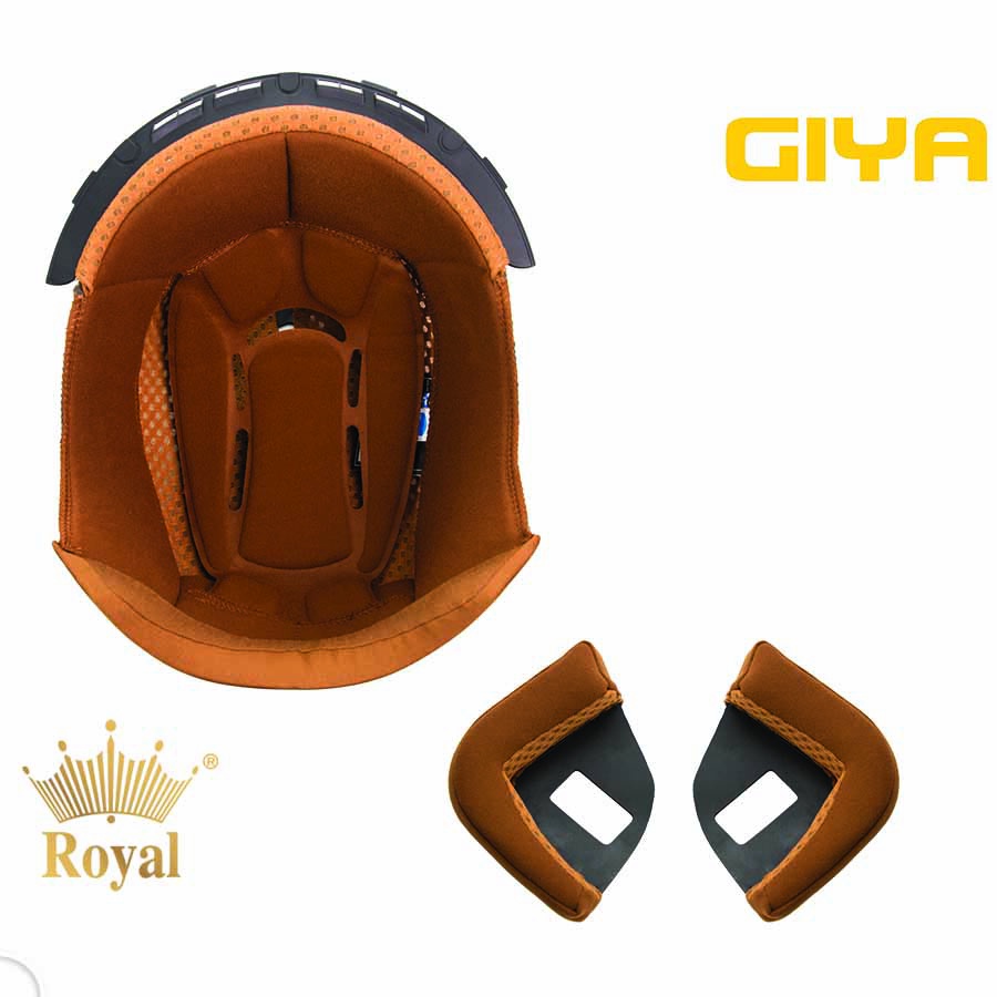 Bộ lót thay mũ bảo hiểm Royal kính âm M139(2 ốp tai và 1 lót)
