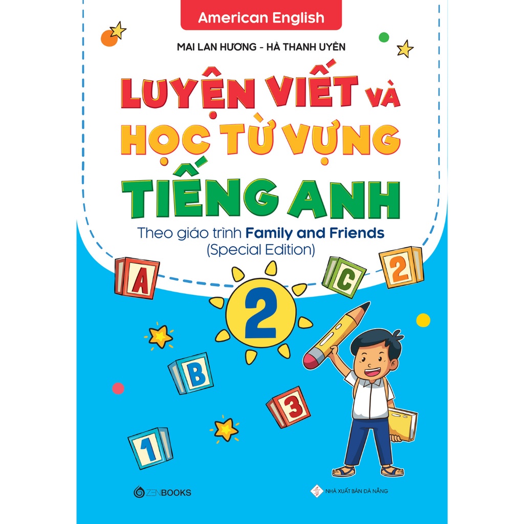 Sách Luyện Viết Và Học Từ Vựng Tiếng Anh 1,2,3,4 Mai Lan Hương