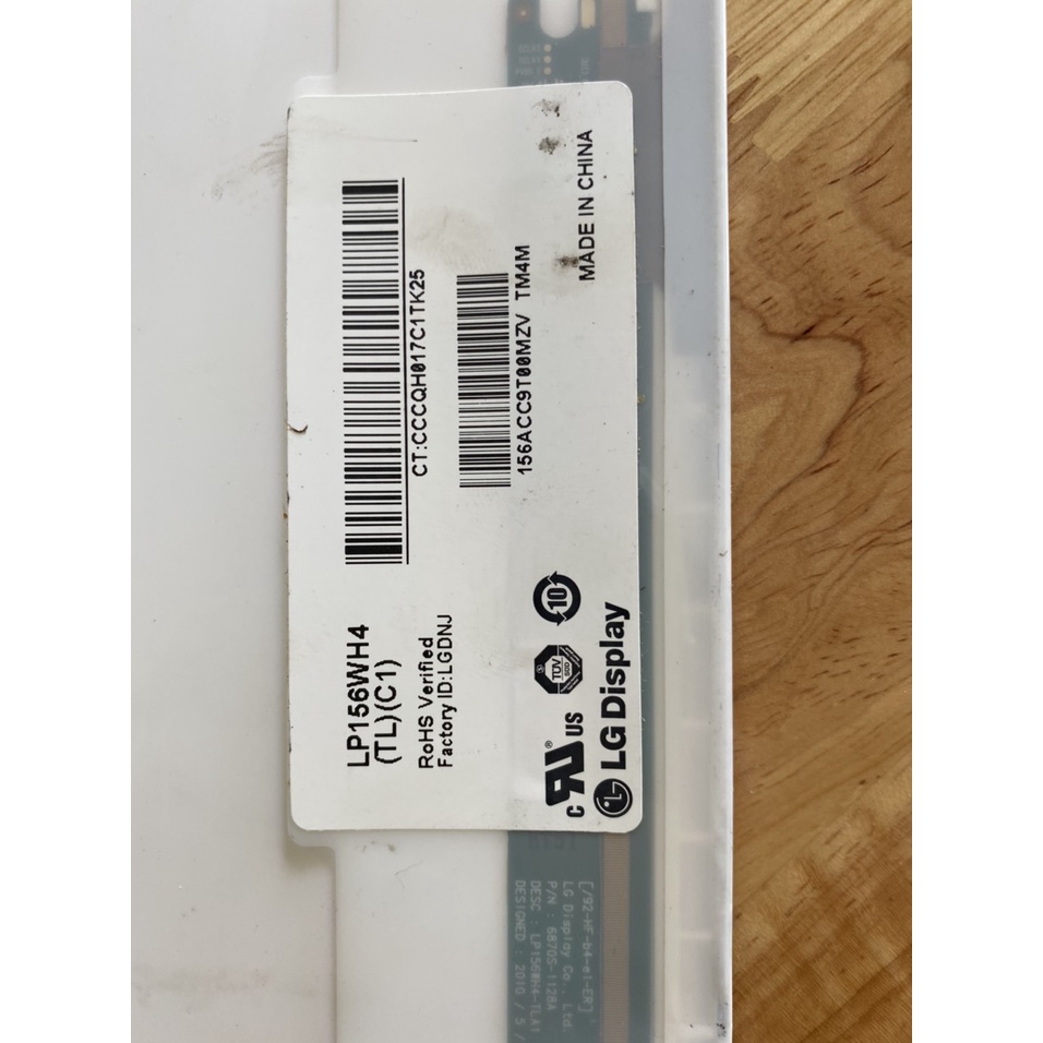 Màn hình laptop 15.6 led dày 40 pin HD BÓC MÁY ĐÃ TEST OK
