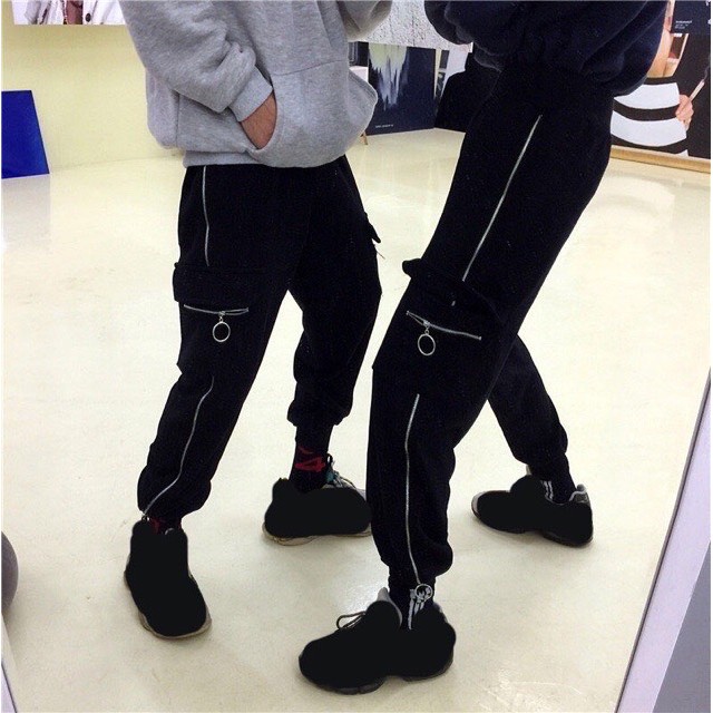 [RẺ VÔ ĐỊCH] Quần Jogger Kaki Túi Hộp Phối Khóa Dài Unisex Hot Hit | BigBuy360 - bigbuy360.vn