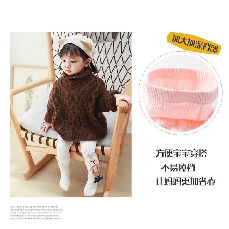 Quần tất liền bàn Thỏ xinh bé gái