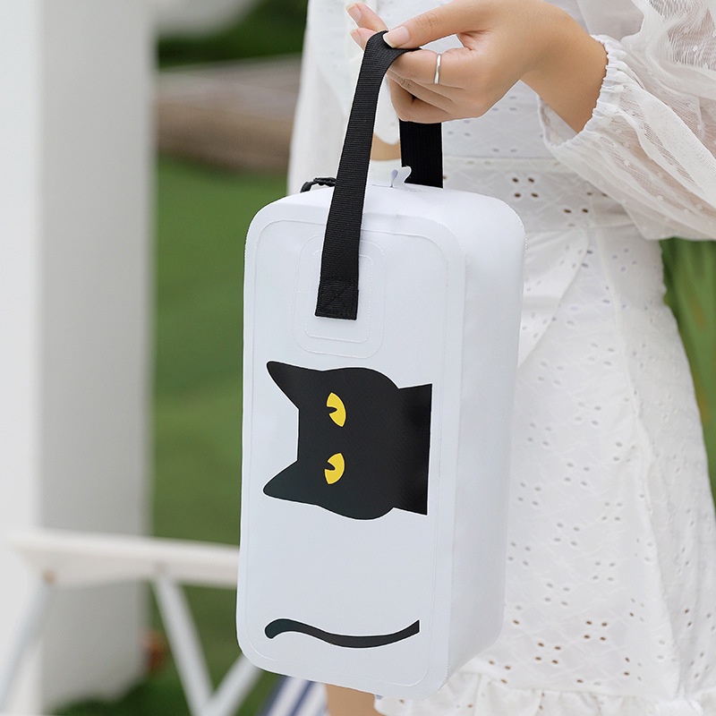 Túi Lưới Đựng Mỹ Phẩm Đa Năng Chất Liệu PVC Chống Thấm Nước