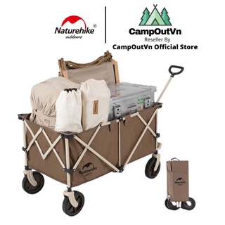 Naturehike đồ cắm trại campoutvn xe kéo cắm trại du lịch xếp gấp dã ngoại A242